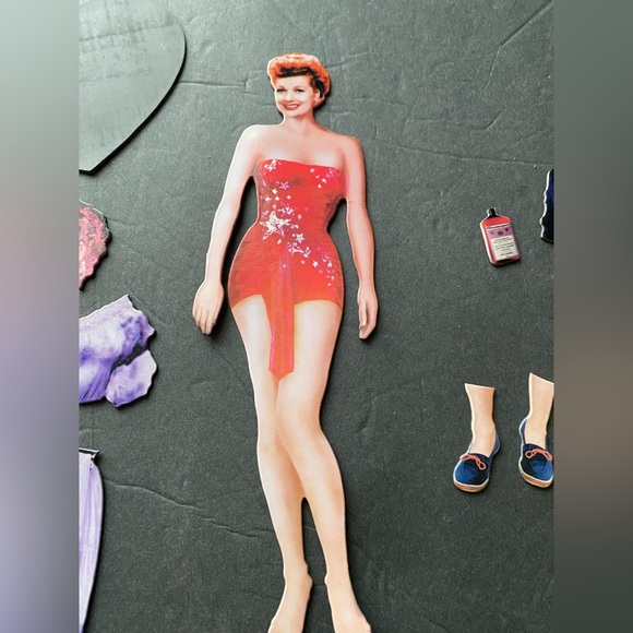 I Love Lucy Paper Doll Magnetic Magnets fridge Mix and Match - Picture 11 of 15